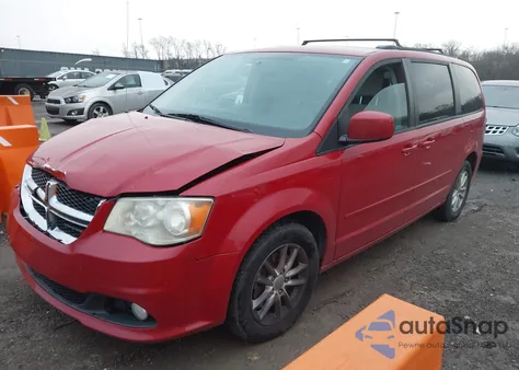 2014 Dodge Grand Caravan Sxt from USA, damaged, VIN 2C4RDGCGXER331520